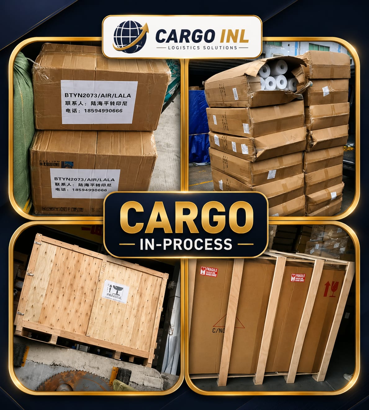 Peti kayu custom untuk barang berukuran besar
