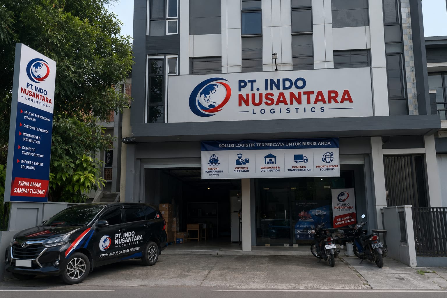 Kantor PT Indo Nusantara Logistics di Surabaya